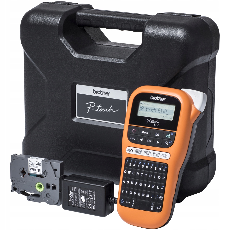 Tlačiareň štítkov Brother PT-E110VP 20 mm/s